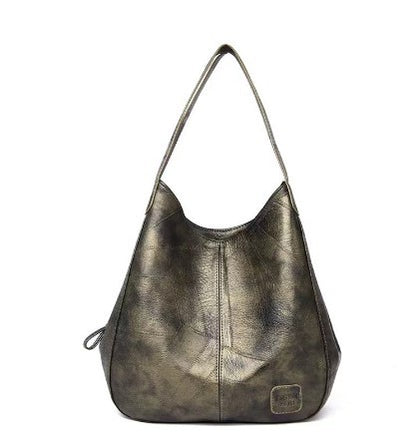💖👜💖 【50% reducere🔥】Geantă de umăr din piele moale, nou stil, capacitate mare