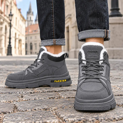 🔥👞【39-44】2026 nowe męskie zimowe, pogrubione, aksamitne, ciepłe buty Martin