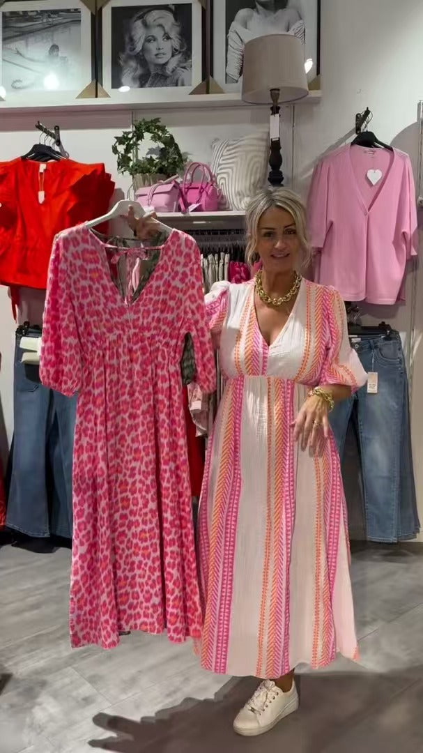 💕【S-5XL】Sukienka plus size z nadrukiem 2026✅️Płatność gotówką przy odbiorze