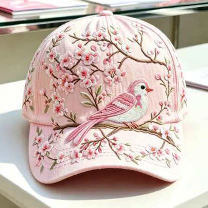 🧢Modna premium czapka z daszkiem z haftem 3D, ochroną przeciwsłoneczną i zacienieniem