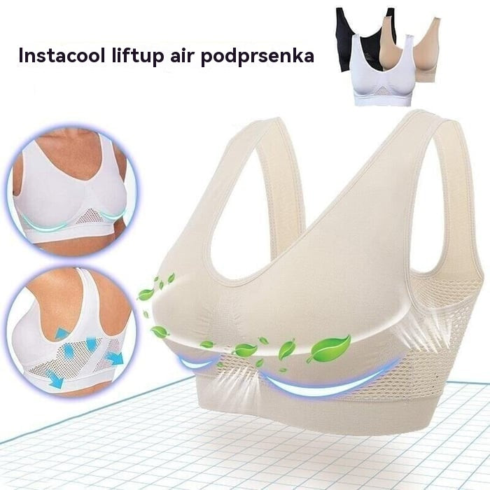 😍【Zestaw 3 szt.】Bezszwowy biustonosz dla pełnych rozmiarów ❤️ Oddychający i chłodny【40–120KG】
