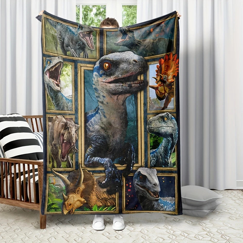 🤩🔥Umělecky potištěná měkká flanelová deka – příjemná, hřejivá a vhodná jako bytová dekorace【70cm x 100cm】