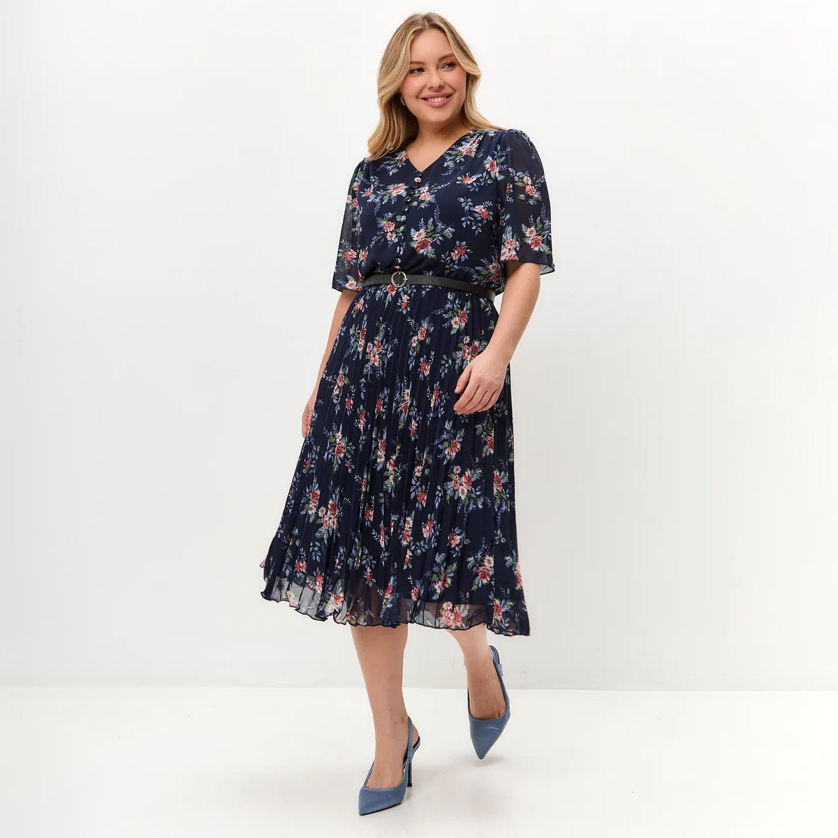 🌸💥【S-5XL】Nowa elegancka sukienka z nadrukiem