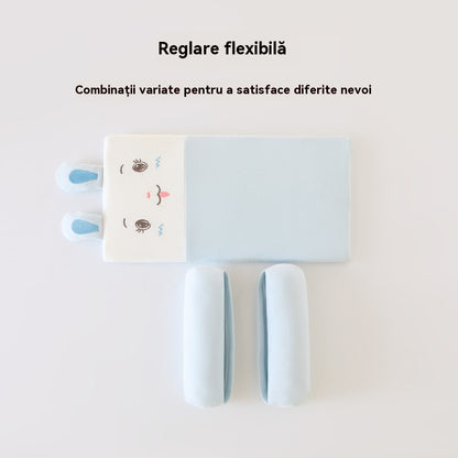 👶🎁【Promoție specială】【0–1 an】Pernă ortopedică pentru bebeluși – anti-înclinare, protecție delicată a capului 💗✨