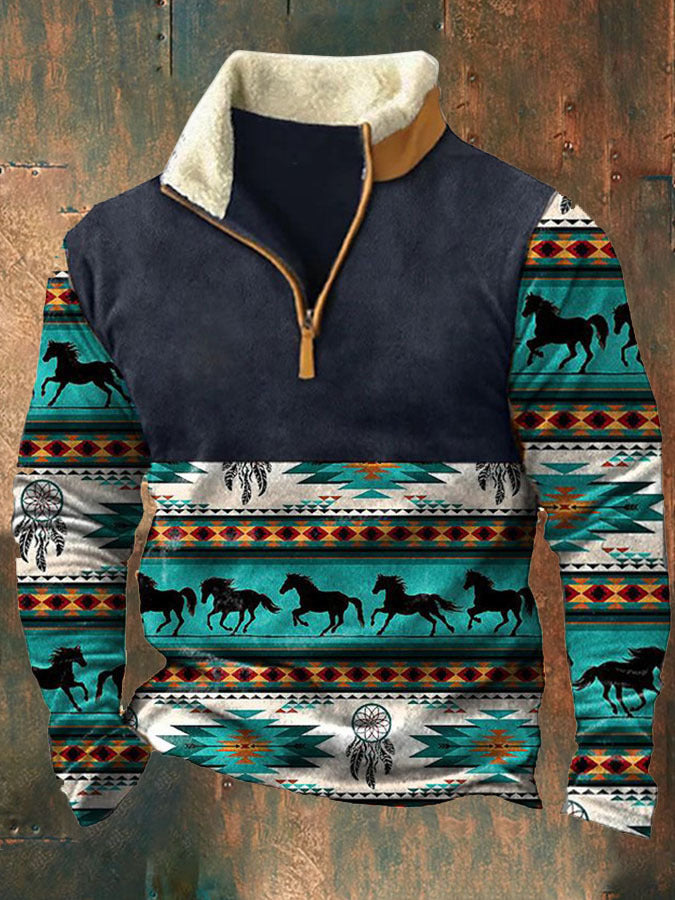 🔥【35% KEDVEZMÉNY】【S–4XL】Divatos férfi 3D pulóver – Meleg és kényelmes