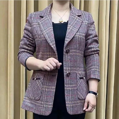 ✨🧥【M-4XL】Nový dámsky blejzer na jeseň a zimu – Štýlový a pohodlný