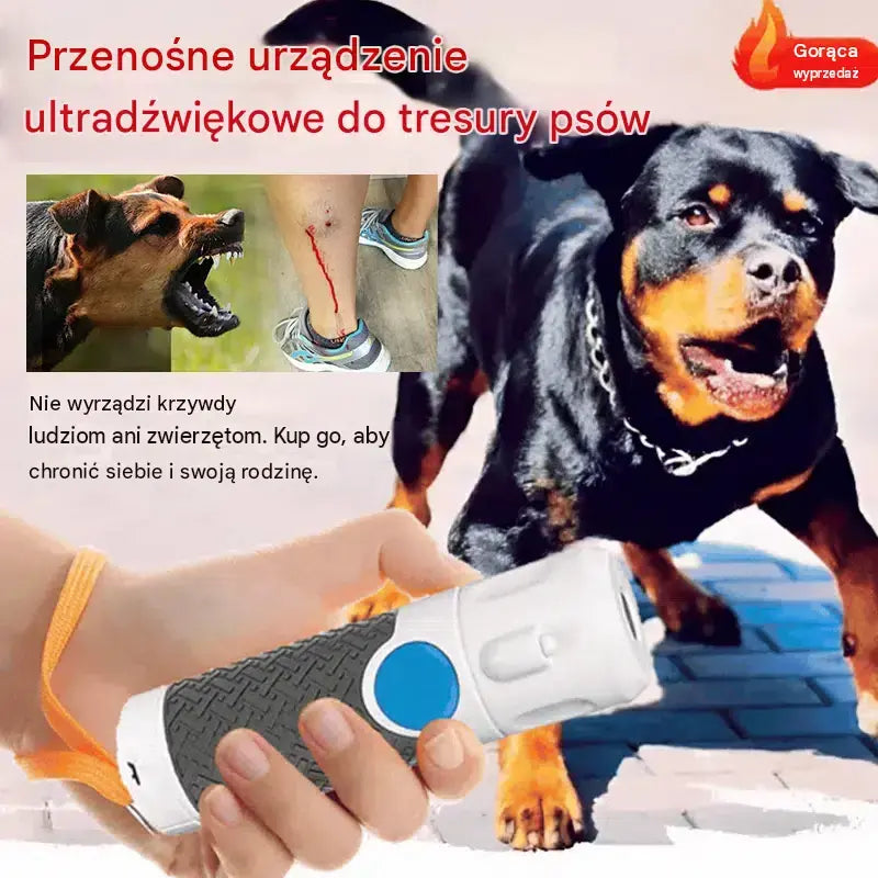 🐕🎖️Automatyczny odstraszacz psów wykorzystujący dźwięki, który pomaga ograniczyć niepotrzebne szczekanie.