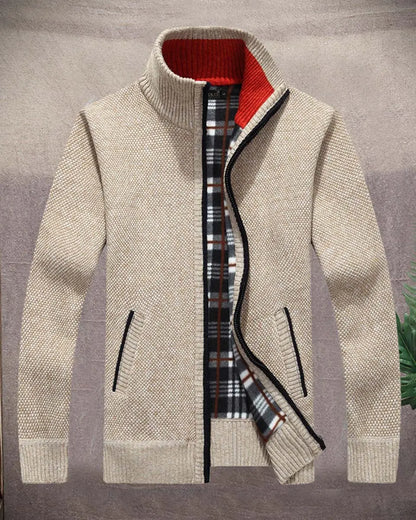 🔥【M-3XL】2026 Męski sweter w dużych rozmiarach z luźnym krojem i zamkiem