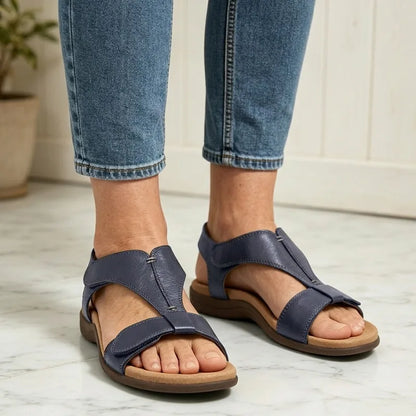 👡 Dámske sandále L–4XL – zapínanie na suchý zips, pohodlné, veľké veľkosti, platba na dobierku a doprava zdarma