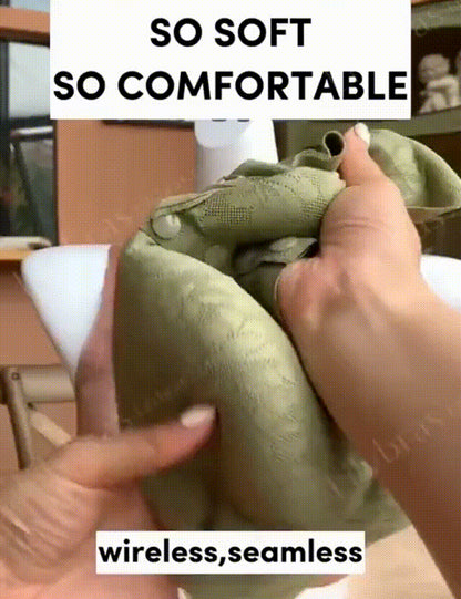 😍【Paket 2 kosov】【40–100KG】Ženska čipkasta nedrček brez kosti z zapenjanjem spredaj