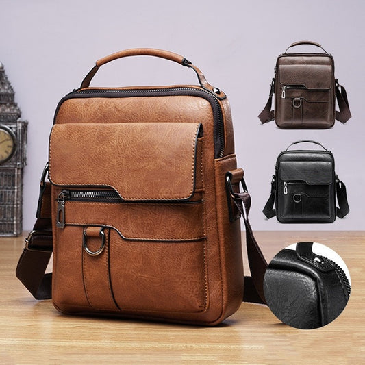 🔥【Posebna ponuda】Popusti 2025 👜 Elegantna muška torba od oxford kože – casual, za svakodnevnu upotrebu, preko ramena