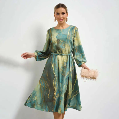🌿👗Ograniczona ilość! Elegancka sukienka, która cieszy się popularnością wiosną, kliknij i kup