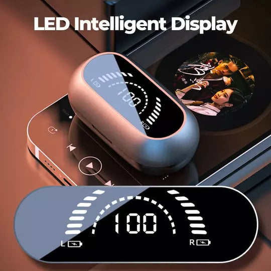 🎧⏳Akce končí brzy – Bezdrátová Bluetooth sluchátka 2025 – ideální pro sport a hovory