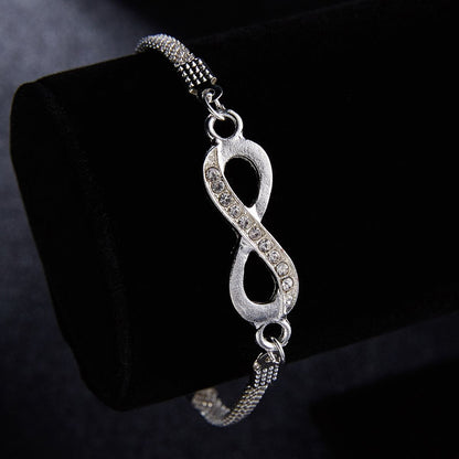 【🎁 KUPTE 1, DRUHÝ ZDARMA】✨ Stříbrný náramek 925 (dámský)