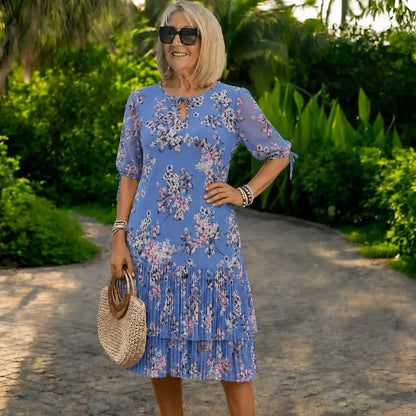 👗Płatność przy odbiorze❤️【S-5XL】eleganckie i modne sukienki szyfonowe