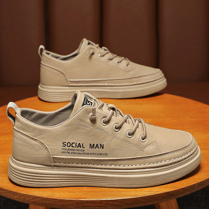 ✨【39-44】2025 Νέα δερμάτινα χαμηλά casual sneakers