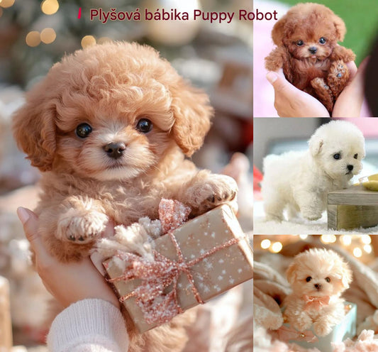 🔥🐶Zľava - 🎁✨Plyšová bábika Puppy My Robot 3960883