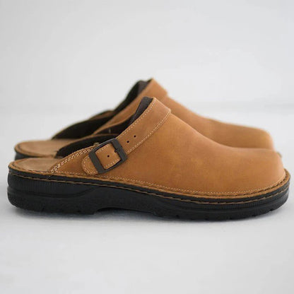 ✨【38-48】😎 Pánské ležérní pantofle s měkkou podrážkou Stylová a pohodlná letní obuv 👣
