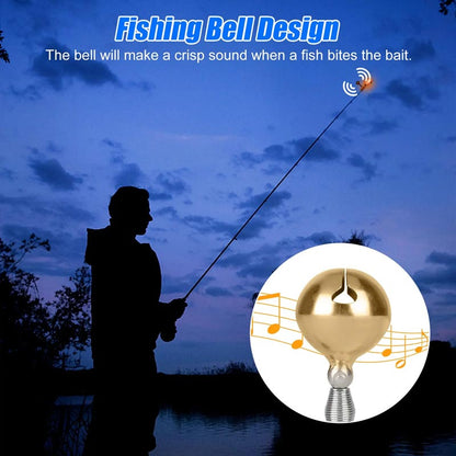 🔥🎣【50% REDUCERE】【5 buc】🎣Lumină LED pentru undița de pescuit cu sonerie și sonerie