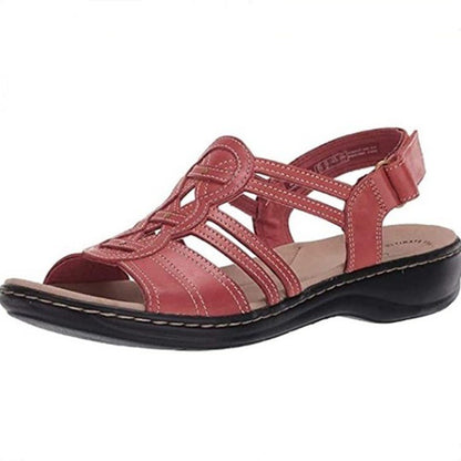 🔥👡【50% zľava】🤩【35-43】 Mäkké a pohodlné kožené sandále pre ženy