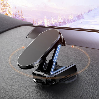 🔥【1+1 Gratis⏳】📱Suport Telefon Auto cu Ventuză Magnetică 🧲 Rotativ 360° & Pliabil 🚗