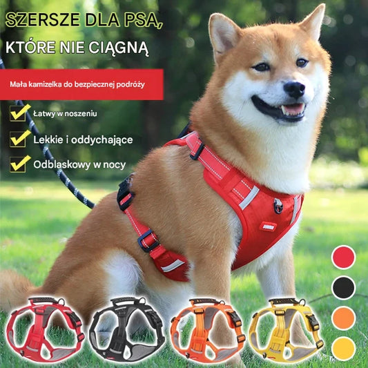 🐶 【5–30 kg】Szelka przeciw ciągnięciu – 🎁 Idealny prezent dla każdego miłośnika psów
