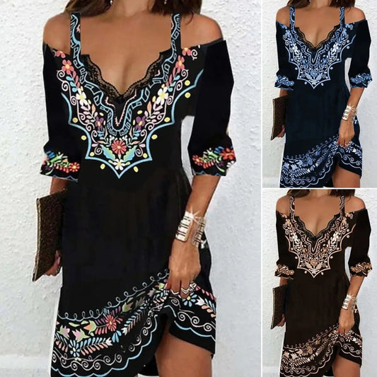 👗🌸【S-5XL】2026 Wiosna i Lato Nowa Sukienka Halter-Jedwabisty W dotyku