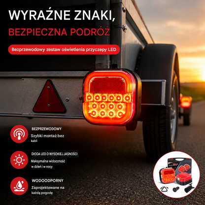 🚦【Uniwersalne 12V/24V】🚦 Lampy LED do przyczepy samochodowej
