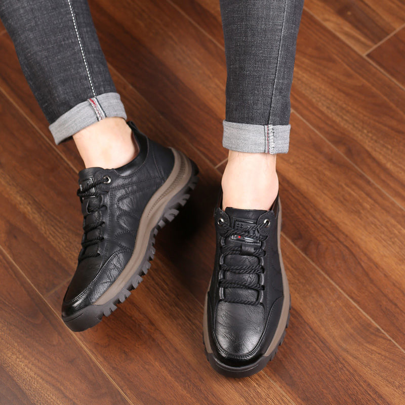 zapatos de cuero para hombre de nueva moda de invierno 2026, extremadamente cómodos