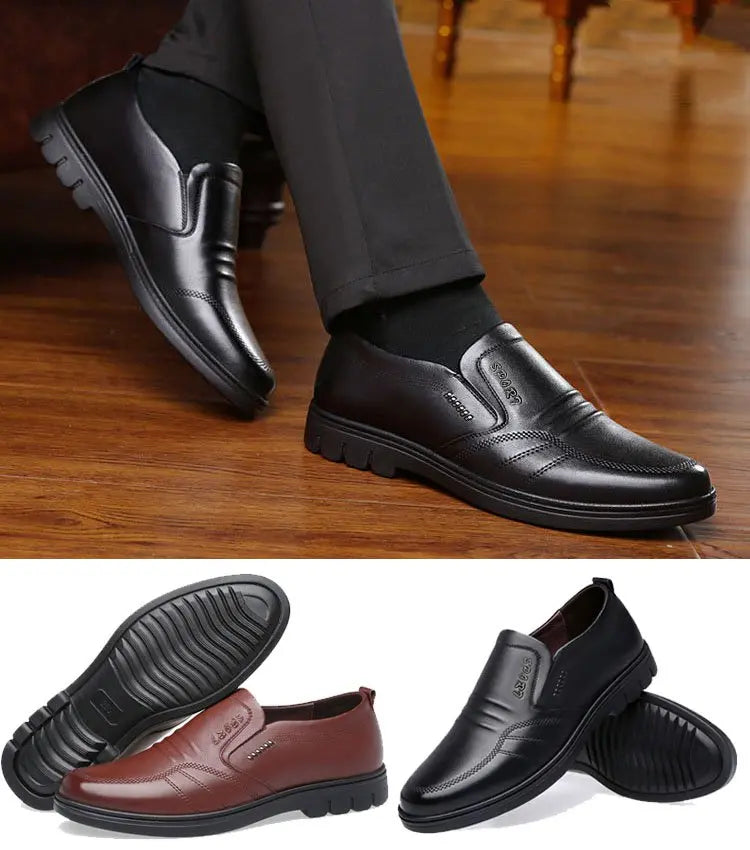 🔥Ostatni dzień 👞【39-44】Męskie buty biznesowe casualowe - nowość z 2026 r., miękka podeszwa, stylowe i wygodne