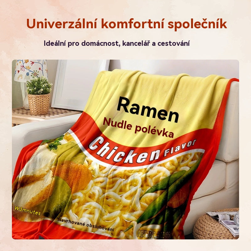 🤩🔥Umělecky potištěná měkká flanelová deka – příjemná, hřejivá a vhodná jako bytová dekorace【70cm x 100cm】