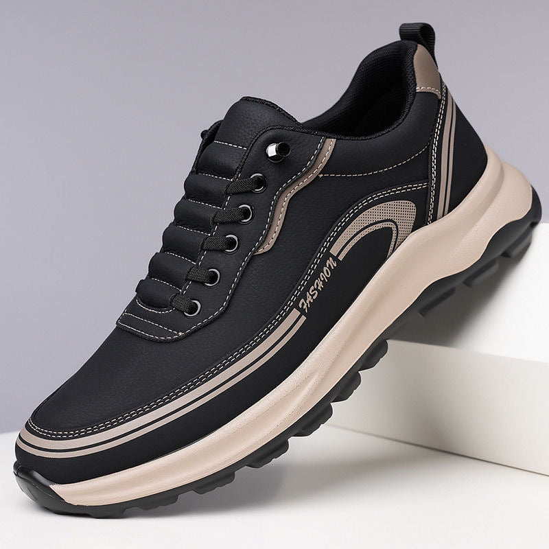 🤩🔥【Promoție 2025】【39-45】Pantofi sport impermeabili din piele ✨ talpă moale ultra-confort, rezistenți la murdărie