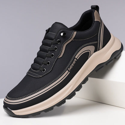 🤩🔥【Promoție 2025】【39-45】Pantofi sport impermeabili din piele ✨ talpă moale ultra-confort, rezistenți la murdărie