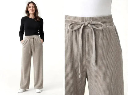 🔥【50% zniżki】【M-3XL】💖Nowe damskie elastyczne spodnie o luźnym kroju【40–110 kg】