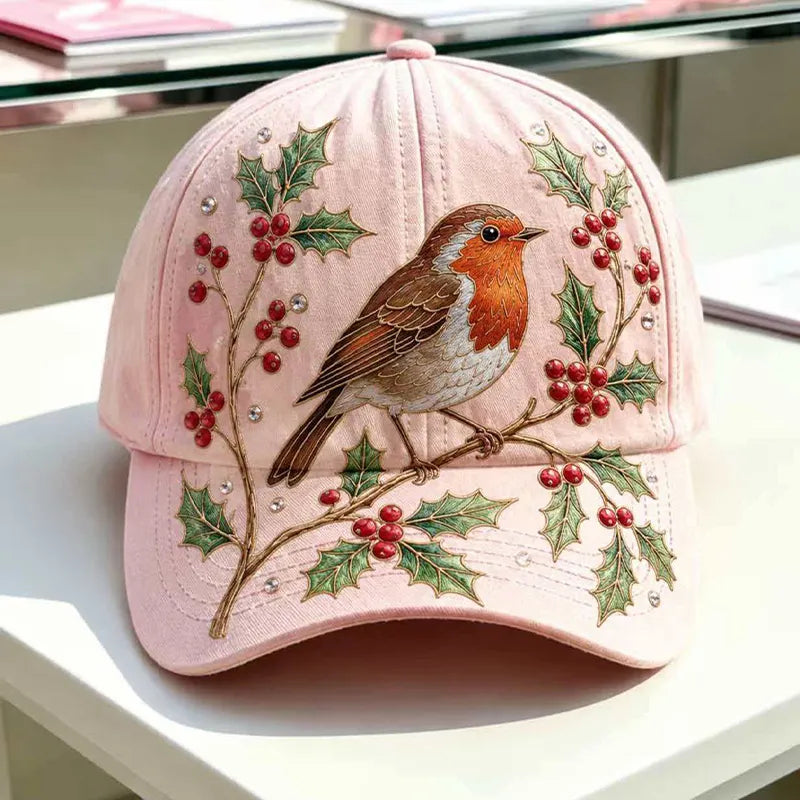 🧢Modna premium czapka z daszkiem z haftem 3D, ochroną przeciwsłoneczną i zacienieniem