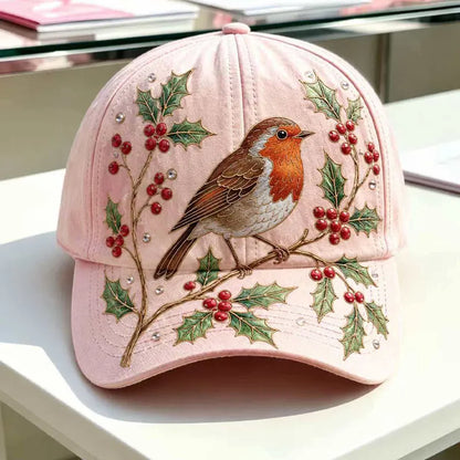 🧢Modna premium czapka z daszkiem z haftem 3D, ochroną przeciwsłoneczną i zacienieniem