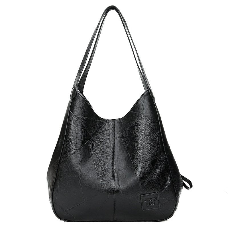 💖👜💖 【50% reducere🔥】Geantă de umăr din piele moale, nou stil, capacitate mare