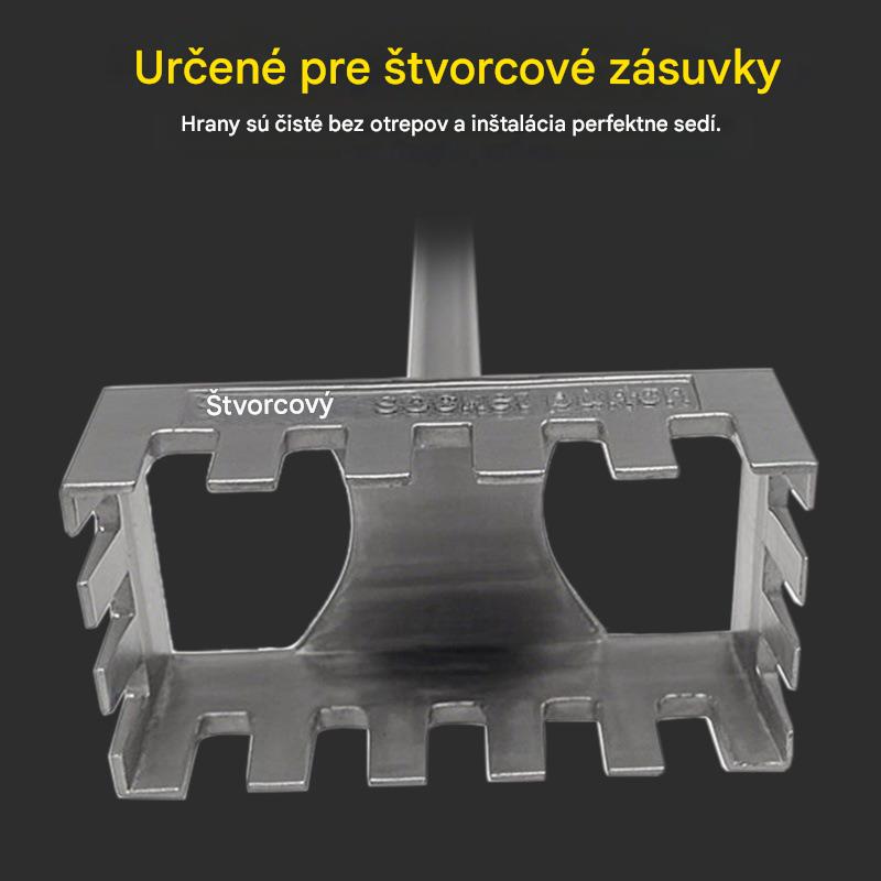 💥 Rýchle vŕtanie 🔧 pre štvorcové zásuvky ⬛｜Efektívne, presné a odolné ⚙️🛠️