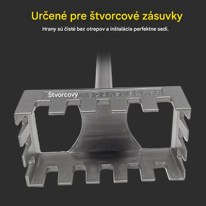 💥 Rýchle vŕtanie 🔧 pre štvorcové zásuvky ⬛｜Efektívne, presné a odolné ⚙️🛠️