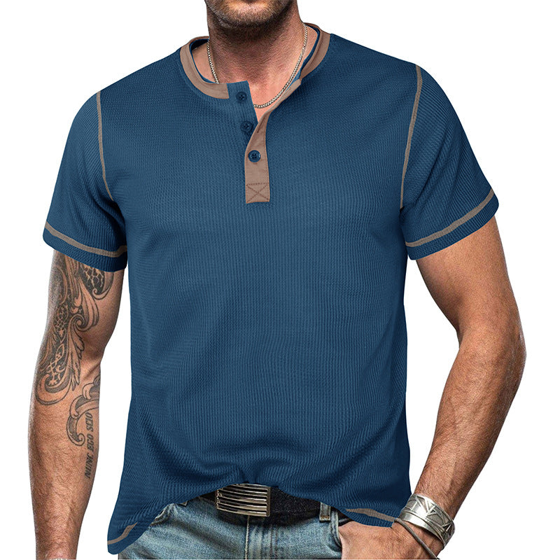 👕【50% reducere】Tricou vintage de vară bărbați 🌈｜Mărimi S–3XL｜10 culori 🔥