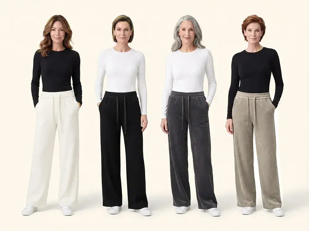 🔥【50% zniżki】【M-3XL】💖Nowe damskie elastyczne spodnie o luźnym kroju【40–110 kg】