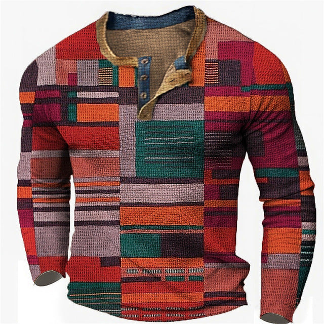 🔥 Jesenski novi slog – POPUST 50% 👕 Moško polo majico z dolgimi rokavi in potiskom – velikosti S-4XL