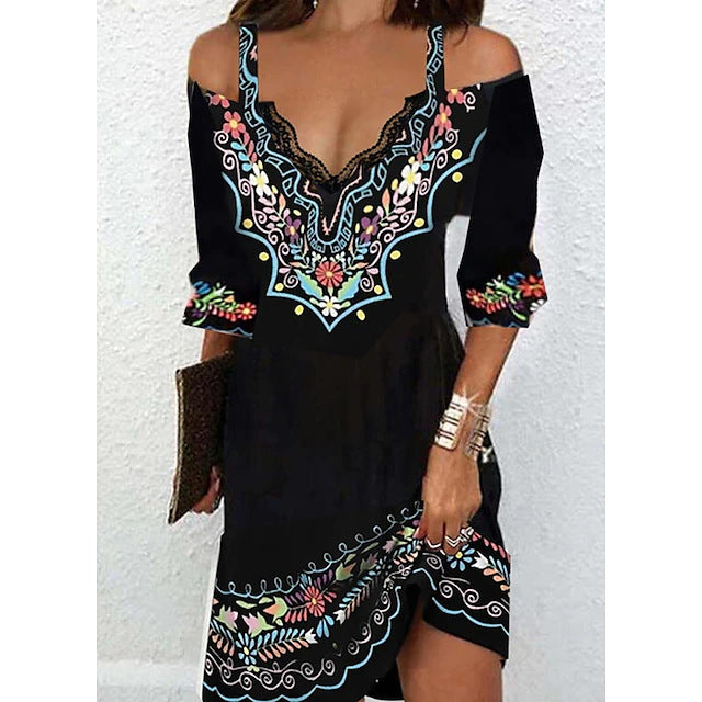 🌸👗【Zľava 50%】【S-5XL】Nové šaty 2025 – s ramienkami, hodvábne a pohodlné na jar a leto