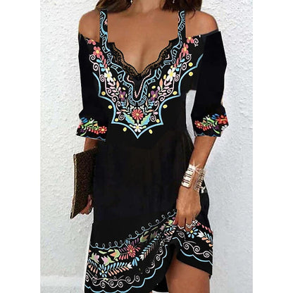 🌸👗【Zľava 50%】【S-5XL】Nové šaty 2025 – s ramienkami, hodvábne a pohodlné na jar a leto