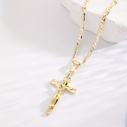 ✝️✨【Kúp jeden, druhý dostaneš zdarma】✝️ Náhrdelník s Ježišovým krížom – Ručne vyrábaný, striebro 925