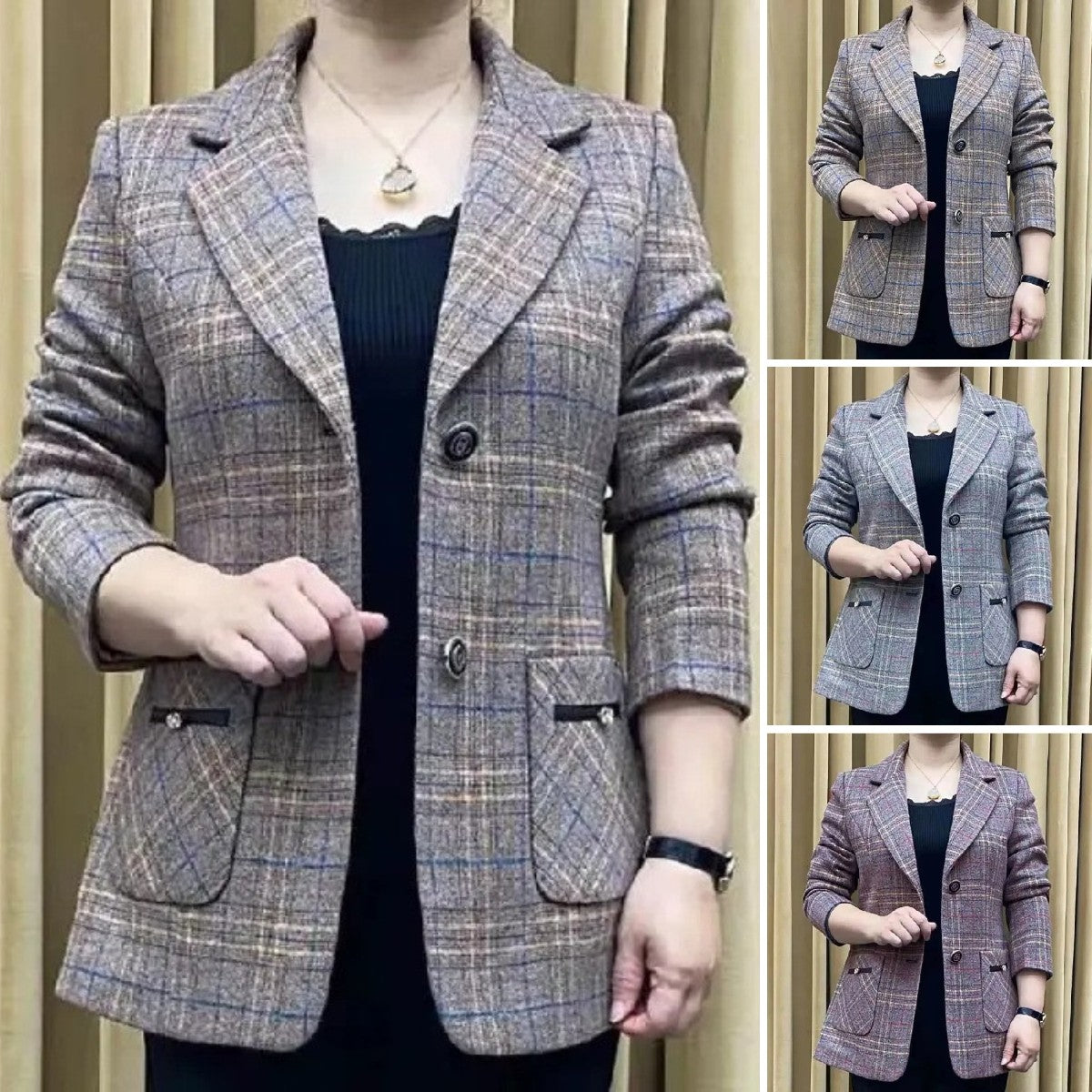 ✨🧥【M-4XL】Nový dámsky blejzer na jeseň a zimu – Štýlový a pohodlný