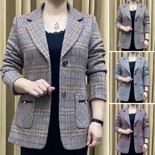 ✨🧥【M-4XL】Nový dámsky blejzer na jeseň a zimu – Štýlový a pohodlný