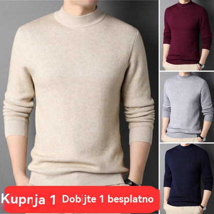 🔥【M-4XL】Мъжка риза с кашмирен яка – мека, топла и стилна за есен/зима 2025