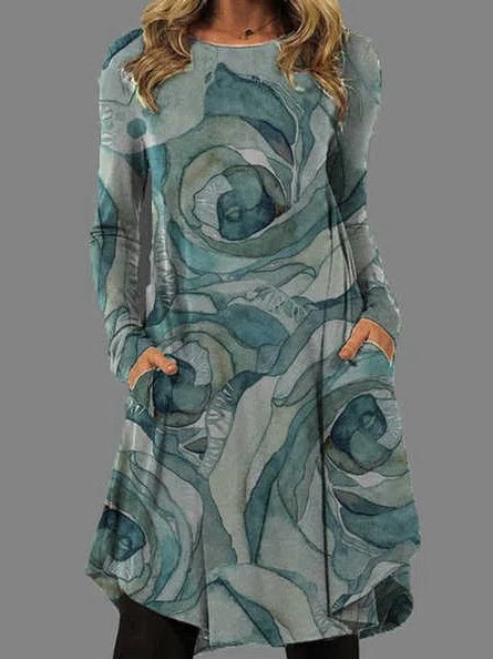 👗 【S-5XL】 Nové šaty ve vintage etnickém stylu s různými květinovými motivy – Dámská móda nejvyšší kvality