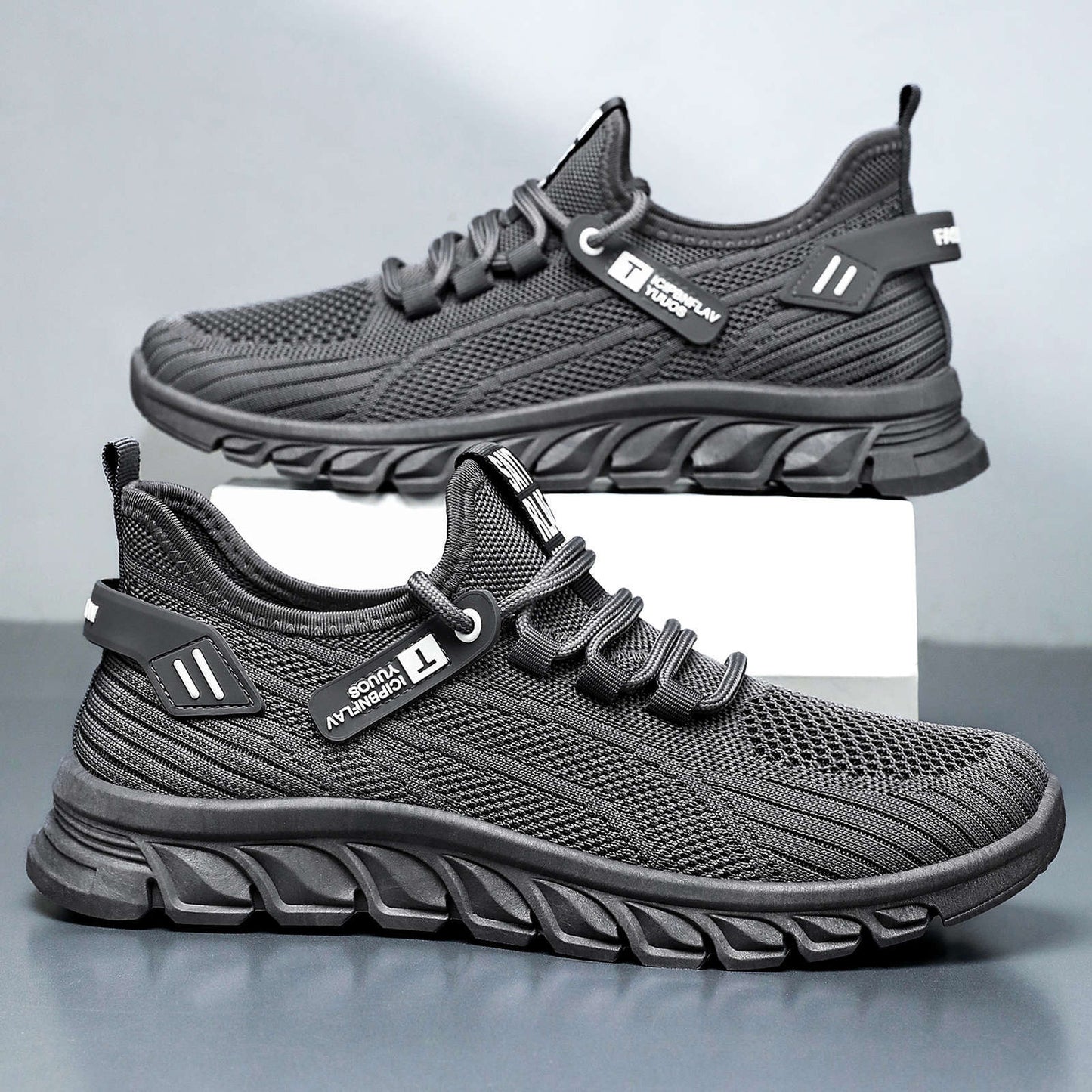 🔥👟【39–44】Męskie buty casual – wygodne, oddychające z siateczki, antypoślizgowe i modne